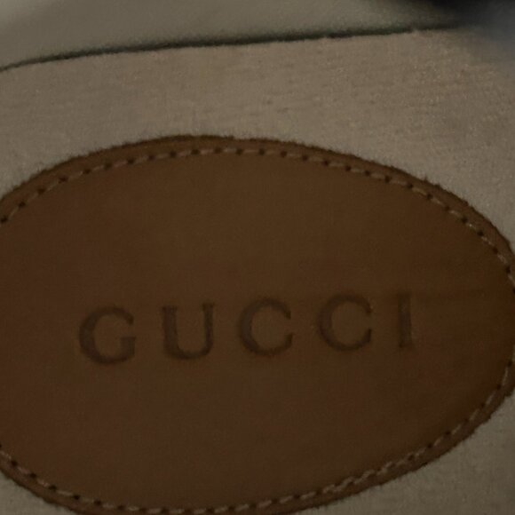 NWT GUCCI authentic Men\'s Interlocking G high-top sneaker size 8.5
